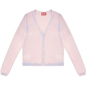 Diesel, Dames, Truien, Roze, Maat: M