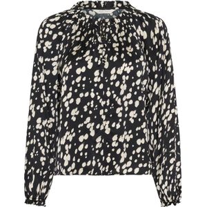 Part Two, Dames, Blouses & Shirts, Zwart, Maat: S Viscose,