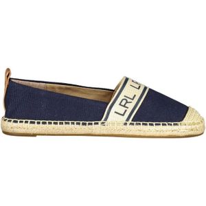 Ralph Lauren - Ballerina Flats - Blauw - Polyester, Leer