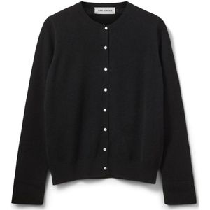 Sofie Schnoor - Cissesw - Cardigan - Zwart - 100% Merinowol