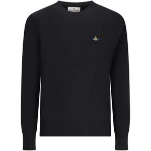 Vivienne Westwood, Heren, Truien, Zwart, Maat: S