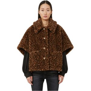 Max Mara, Dames, Jassen, Bruin, Maat: M Wol,