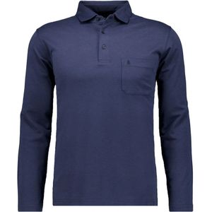 RAGMAN - Poloshirt - Marineblauw - Katoenmix - Casual