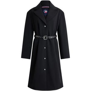 Fusalp, Dames, Mantels, Zwart, Maat: 2XS Leer,