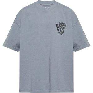 AllSaints, Heren, Tops, Grijs, Maat: XS Katoen,