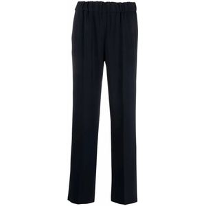 Alberto Biani, Dames, Broeken, Blauw, Maat: M