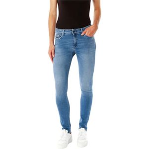 Replay, Dames, Jeans, Blauw, Maat: W25 L28 Denim,