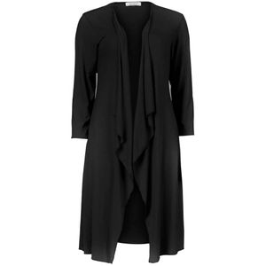 Masai, Dames, Truien, Zwart, Maat: 2XL Leer,