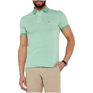 Tommy Hilfiger, Heren, Tops, Groen, Maat: L Katoen,