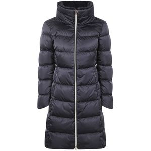 Herno, Dames, Mantels, Blauw, Maat: 2XS