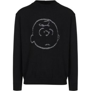 Iceberg, Heren, Truien, Zwart, Maat: M Wol,