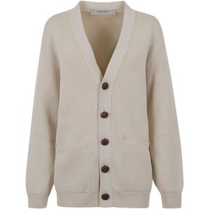 Golden Goose, Dames, Truien, Beige, Maat: XS Katoen,