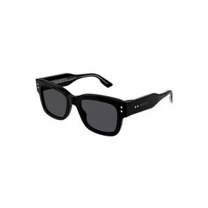 Gucci Gedurfde Wayfarer zonnebril , Black , Heren , Maat: 53 MM