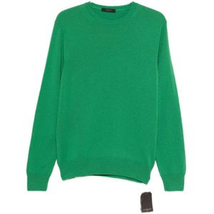 Zanone, Heren, Truien, Groen, Maat: M Wol,