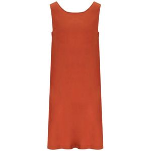 Max Mara, Dames, Jurken, Oranje, Maat: S Katoen,