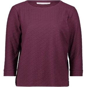 Betty & Co - Gestructureerd Shirt - Paars - Dames