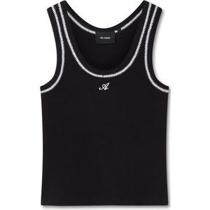 Axel Arigato, Dames, Tops, Zwart, Maat: XS Katoen,