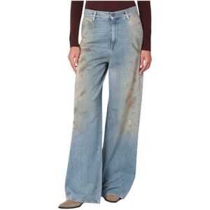 Golden Goose, Dames, Jeans, Blauw, Maat: W28