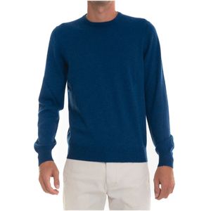Gran Sasso, Heren, Truien, Blauw, Maat: 3XL Kasjmier,