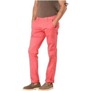 Mason's, Heren, Broeken, Rood, Maat: M Katoen,