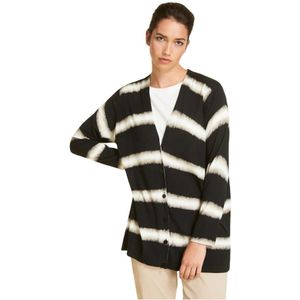 Marina Rinaldi, Dames, Truien, Zwart, Maat: M