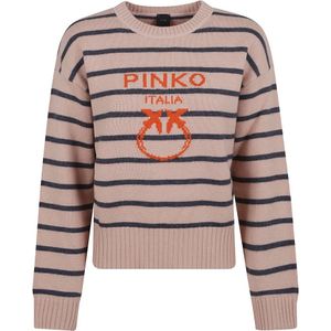 Pinko, Dames, Truien, Veelkleurig, Maat: M Wol,