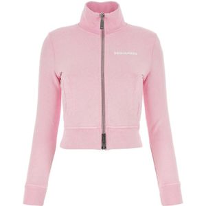 Dsquared2 Zip-throughs , Pink , Dames , Maat: L