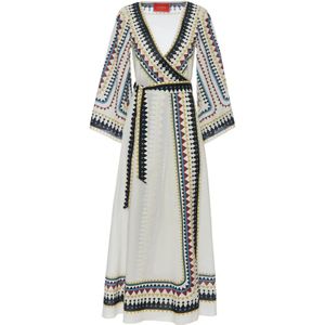 La DoubleJ, Dames, Jurken, Veelkleurig, Maat: S Katoen,