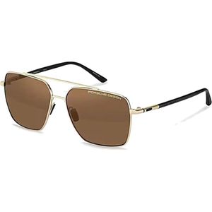 Porsche Design - P'8974 D406 - Zonnebril - Goud/Zwart - Gepolariseerd