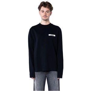 Jacquemus, Heren, Tops, Zwart, Maat: XL