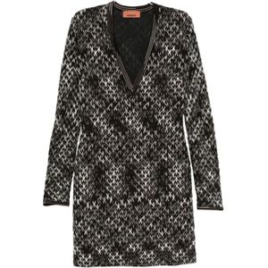 Missoni, Dames, Jurken, Bruin, Maat: M