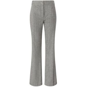 Genny, Dames, Broeken, Grijs, Maat: S