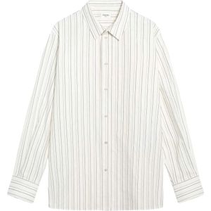 Saint Laurent, Heren, Overhemden, Beige, Maat: L