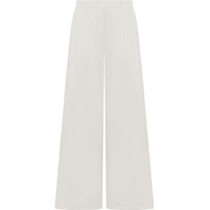 Palm Angels, Dames, Broeken, Wit, Maat: XS