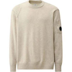 C.p. Company, Heren, Truien, Beige, Maat: M Wol,