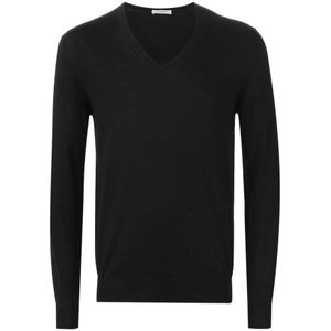 Paolo Pecora, Heren, Truien, Zwart, Maat: L Wol,