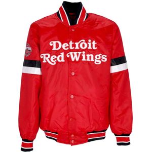 Starter, Heren, Jassen, Veelkleurig, Maat: M Satijn,