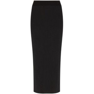Jil Sander, Dames, Rokken, Zwart, Maat: L