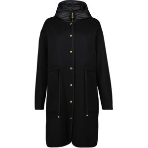 Moncler, Dames, Mantels, Zwart, Maat: M