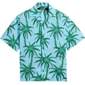 Jacquemus, Heren, Overhemden, Veelkleurig, Maat: S