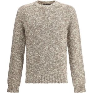 Dolce & Gabbana, Heren, Truien, Beige, Maat: L Kasjmier,