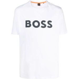 Hugo, Heren, Tops, Wit, Maat: XL Katoen,