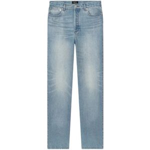 A.p.c., Heren, Jeans, Blauw, Maat: W31 Katoen,