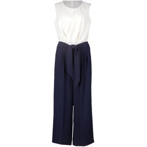 Betty & Co, Dames, Jumpsuits & Playsuits, Blauw, Maat: L Leer,
