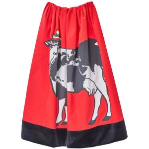 Moschino, Dames, Rokken, Veelkleurig, Maat: S Katoen,