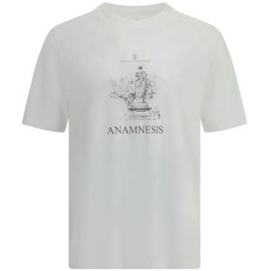 Brunello Cucinelli, Heren, Tops, Wit, Maat: 2XL Katoen,