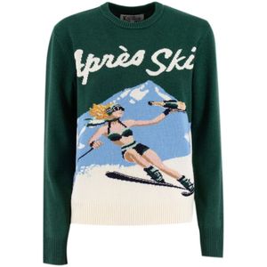 MC2 Saint Barth, Dames, Truien, Groen, Maat: L Kasjmier,