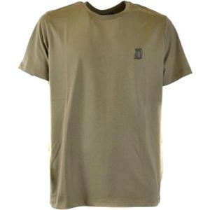 Dondup, Heren, Tops, Groen, Maat: S Katoen,