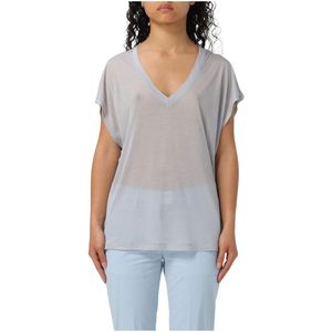 Dondup, Dames, Tops, Wit, Maat: M Katoen,