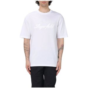 Karl Lagerfeld, Heren, Tops, Wit, Maat: L